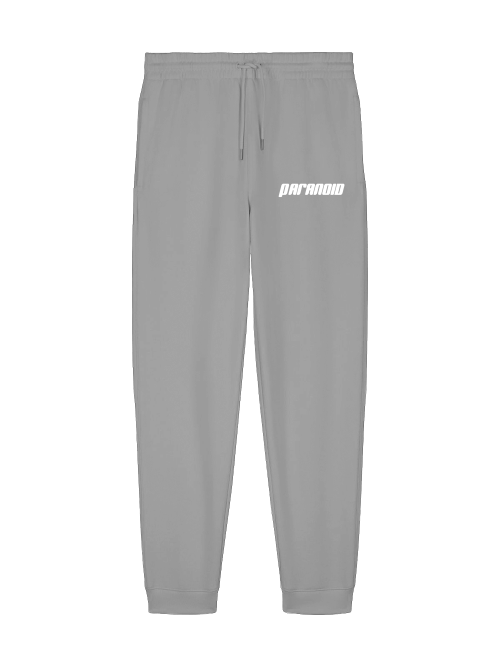 Paranoid Basic Jogging Pants White Print