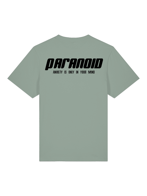 Paranoid Basic Shirt Black Print