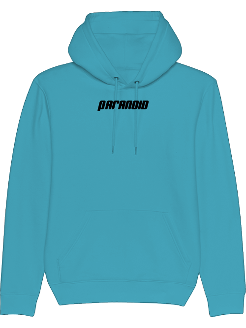 Paranoid  Basic Hoodie Black Print