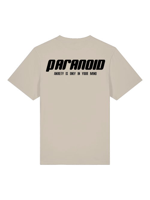 Paranoid Basic Shirt Black Print