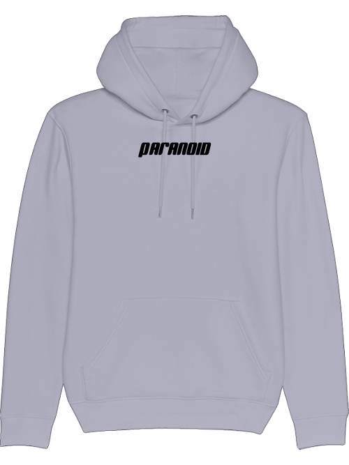 Paranoid  Basic Hoodie Black Print