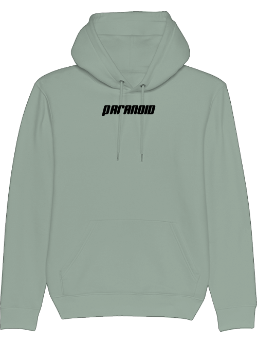 Paranoid  Basic Hoodie Black Print