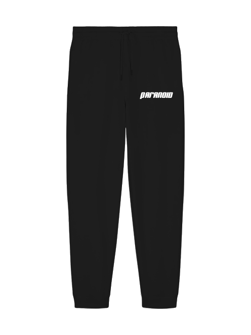 Paranoid Basic Jogging Pants White Print