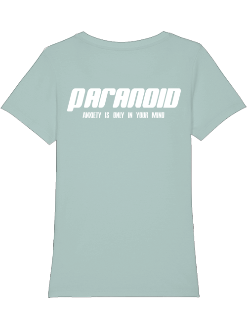 T-Shirt Paranoid Basic White Print