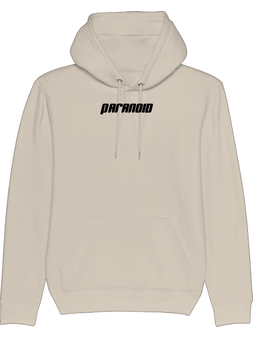 Paranoid  Basic Hoodie Black Print