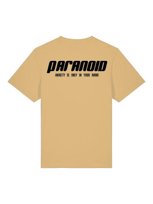 Paranoid Basic Shirt Black Print